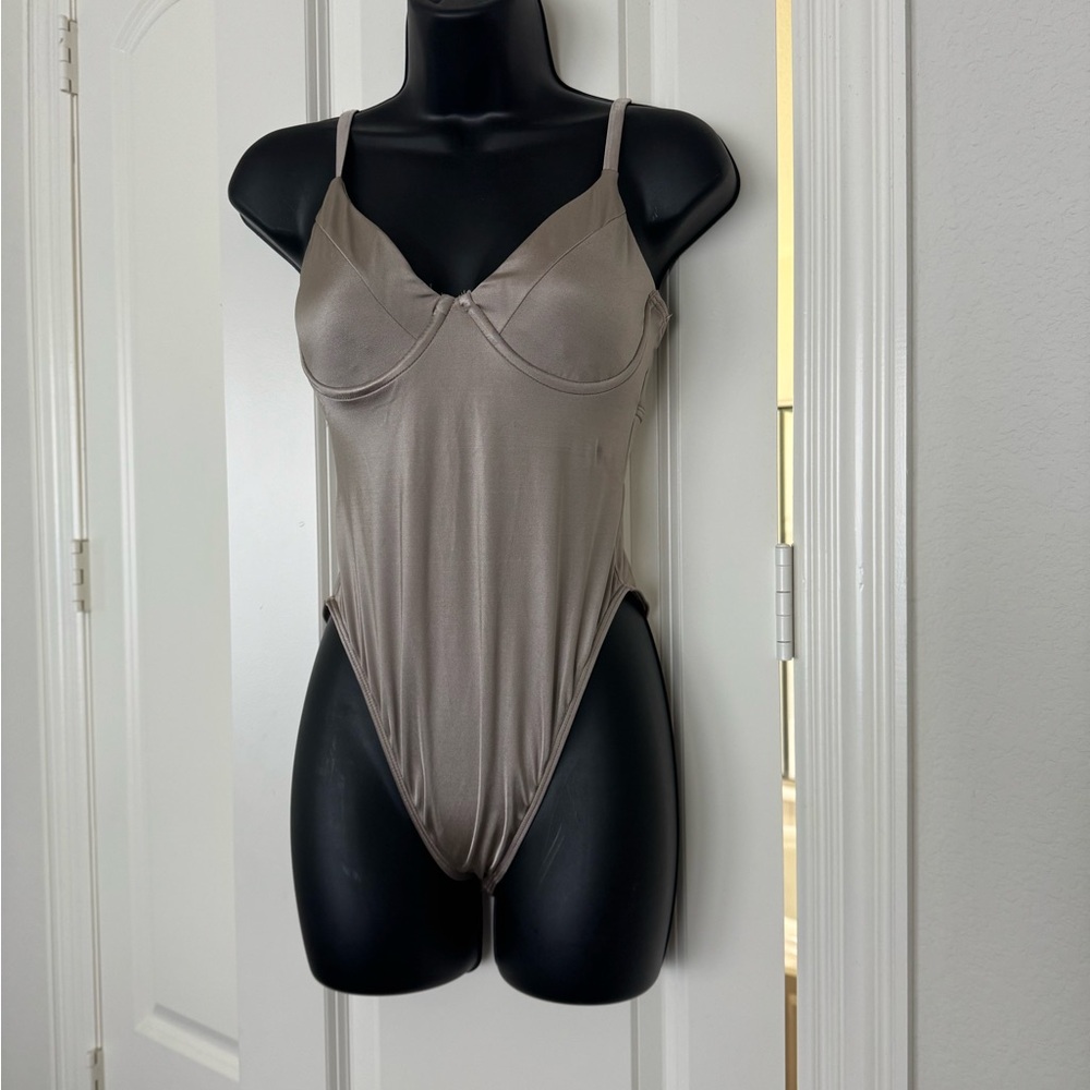 Good American Beige Swimsuit
